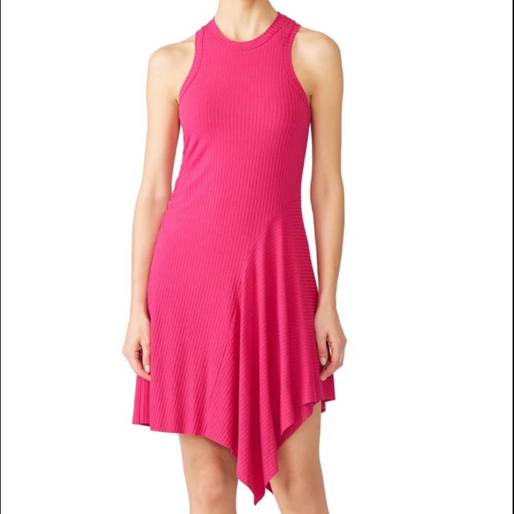 ALC Pink Asymmetrical Knee-Length Skirt